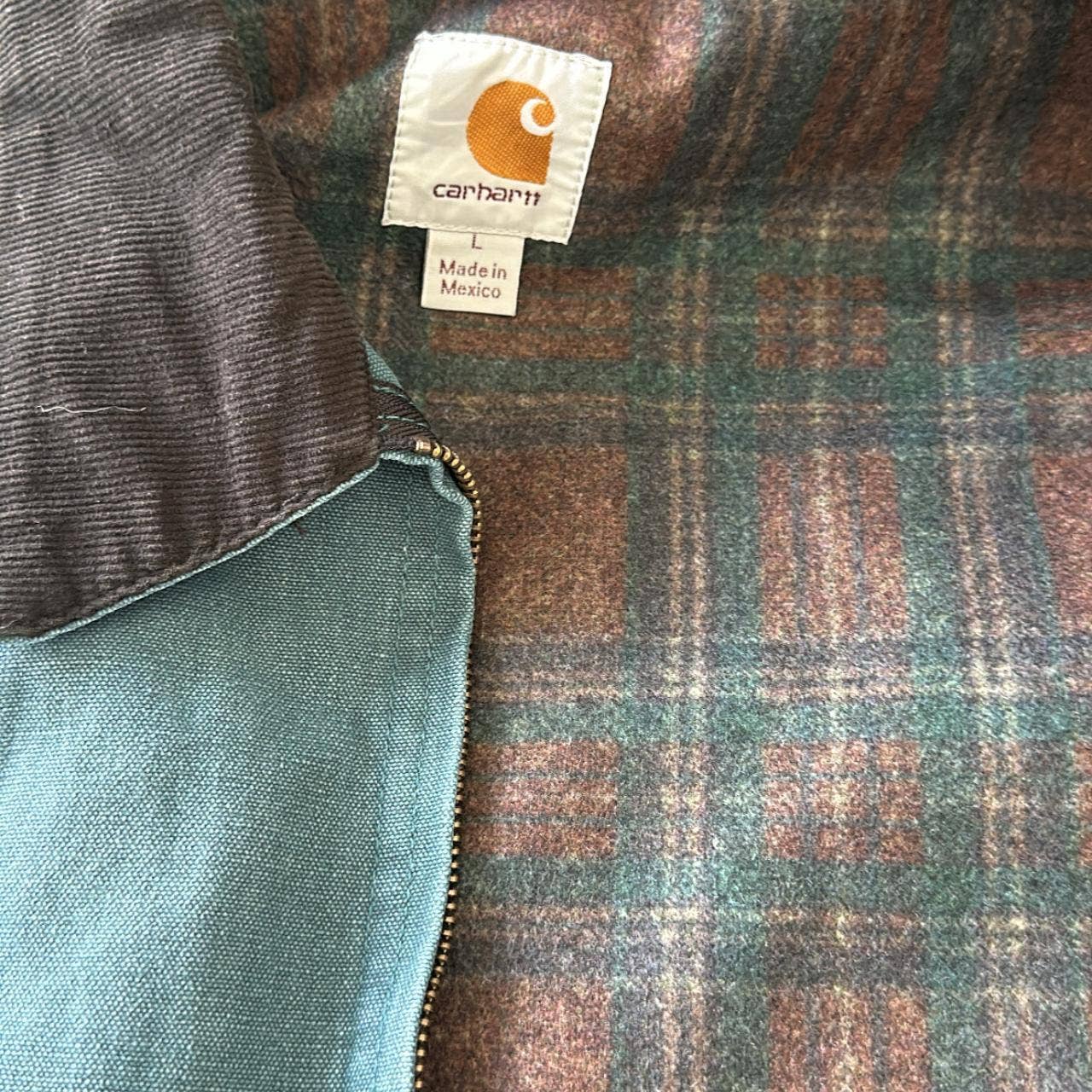 Carhart teal jacket