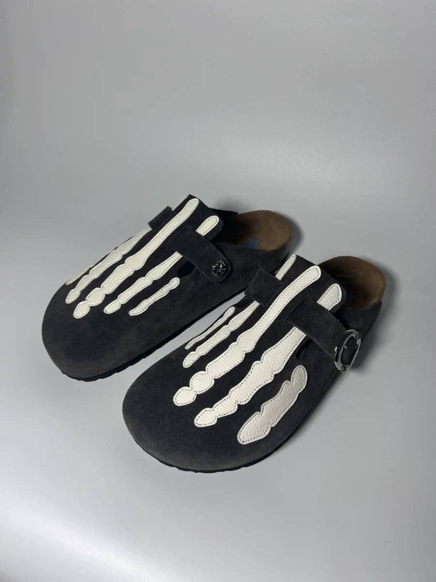 Archive Chrome Suede Mules