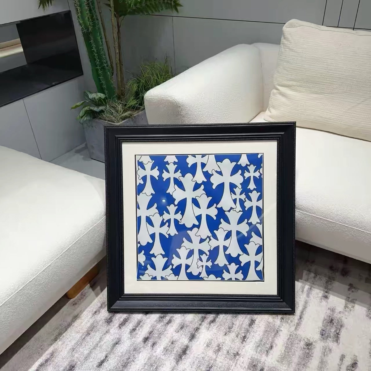 Chrome hearts wall art