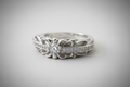 Archival chrome .925 rings