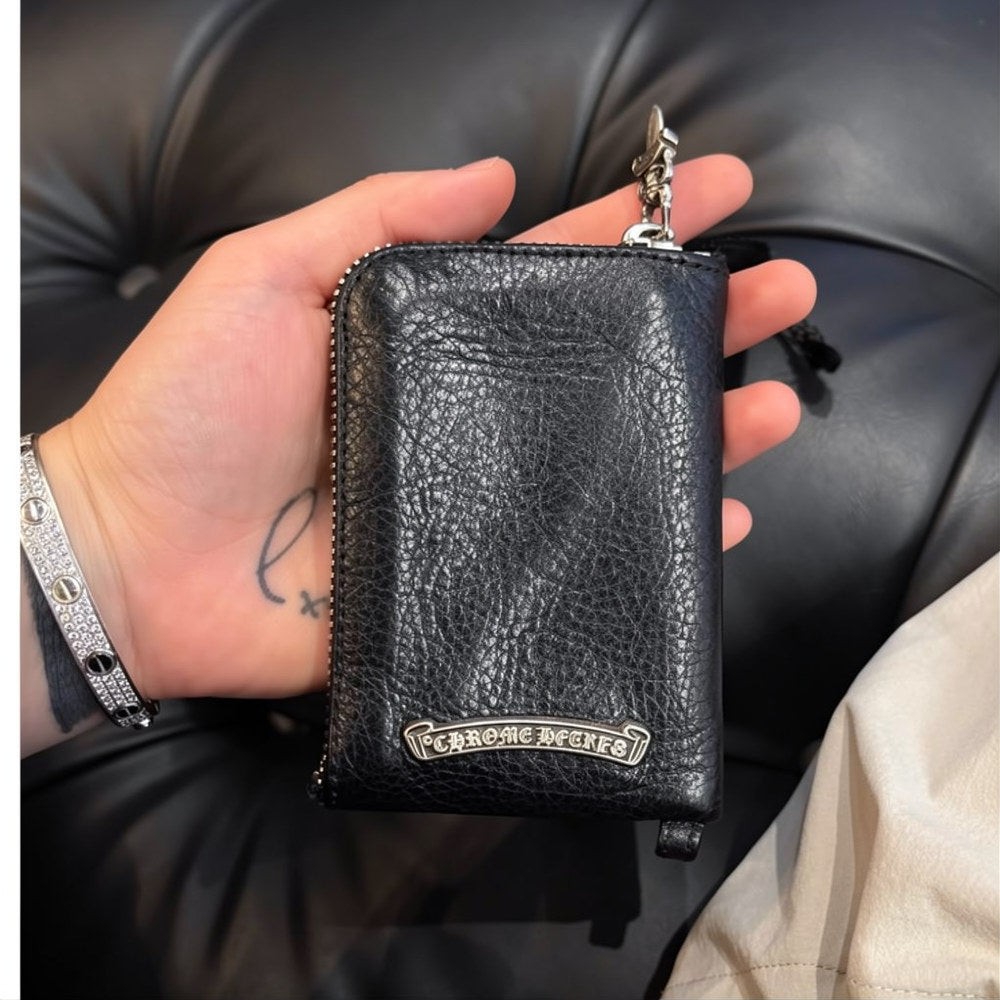 Chrome hearts cross wallet bag