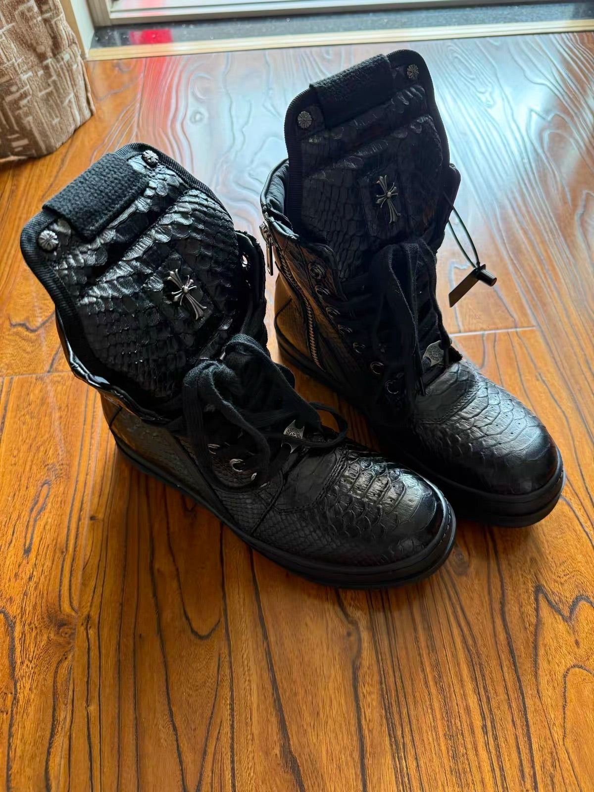 Chrome Apex Python Boots - Private property 