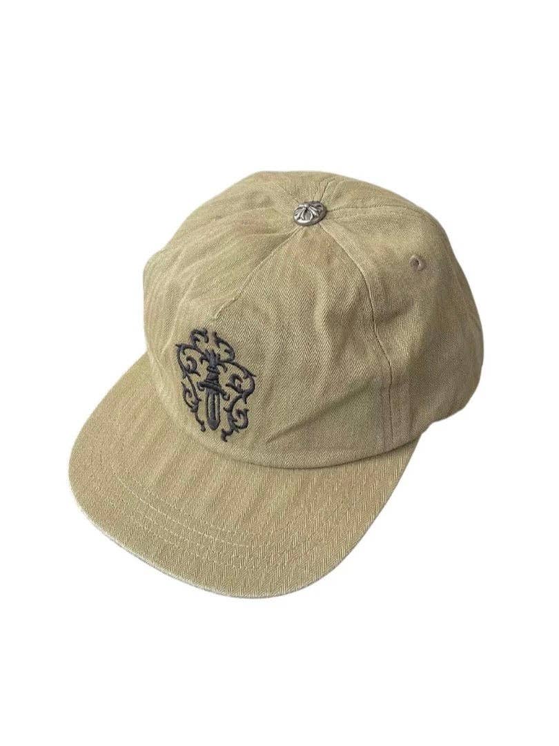 Beige Chrome hearts  hats