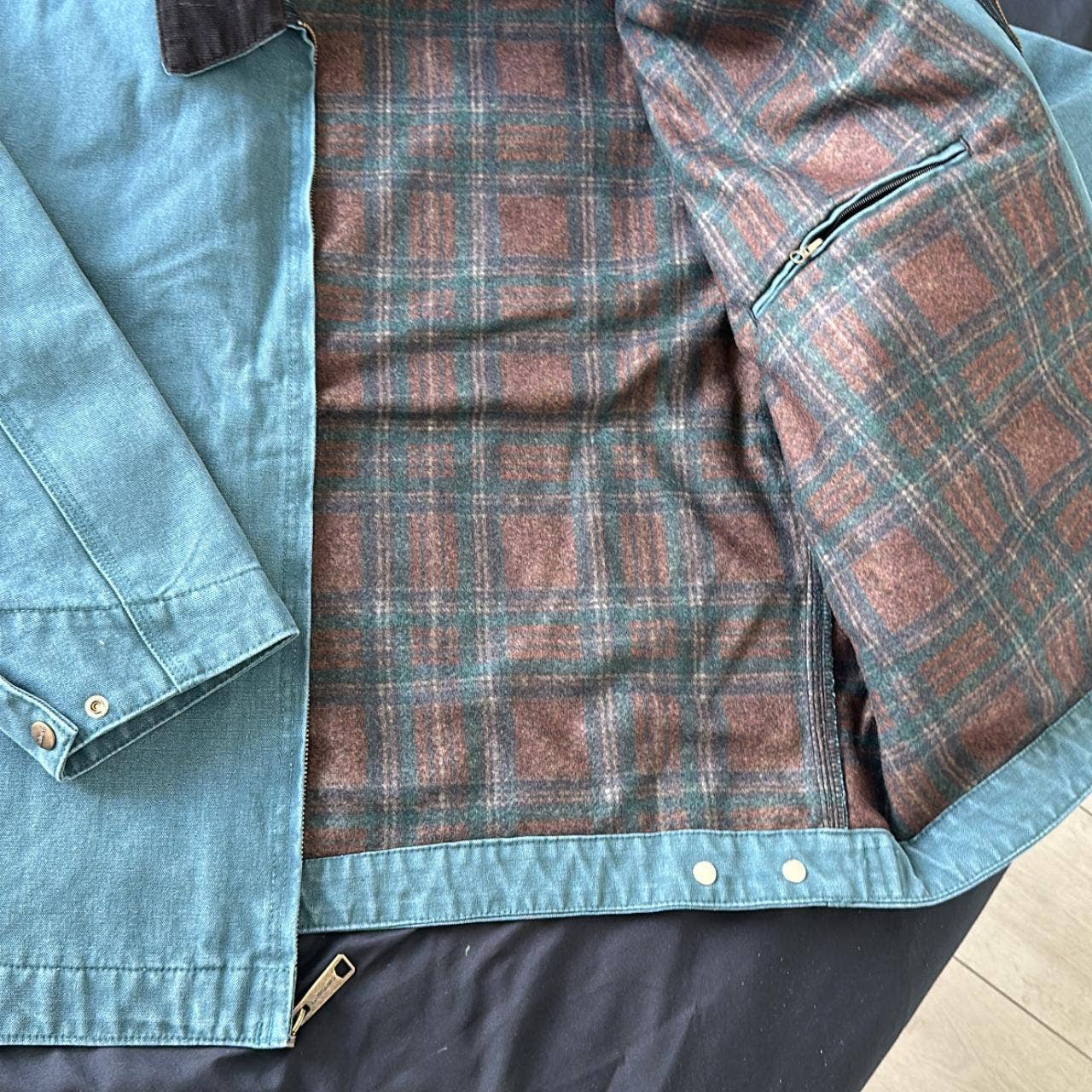 Carhart teal jacket