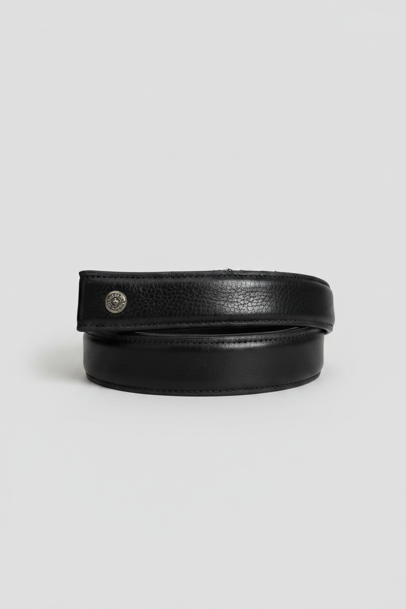 Chrome hearts leather belt strap