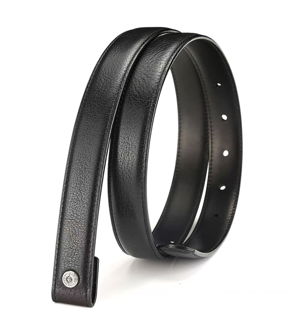 Chrome hearts leather belt strap