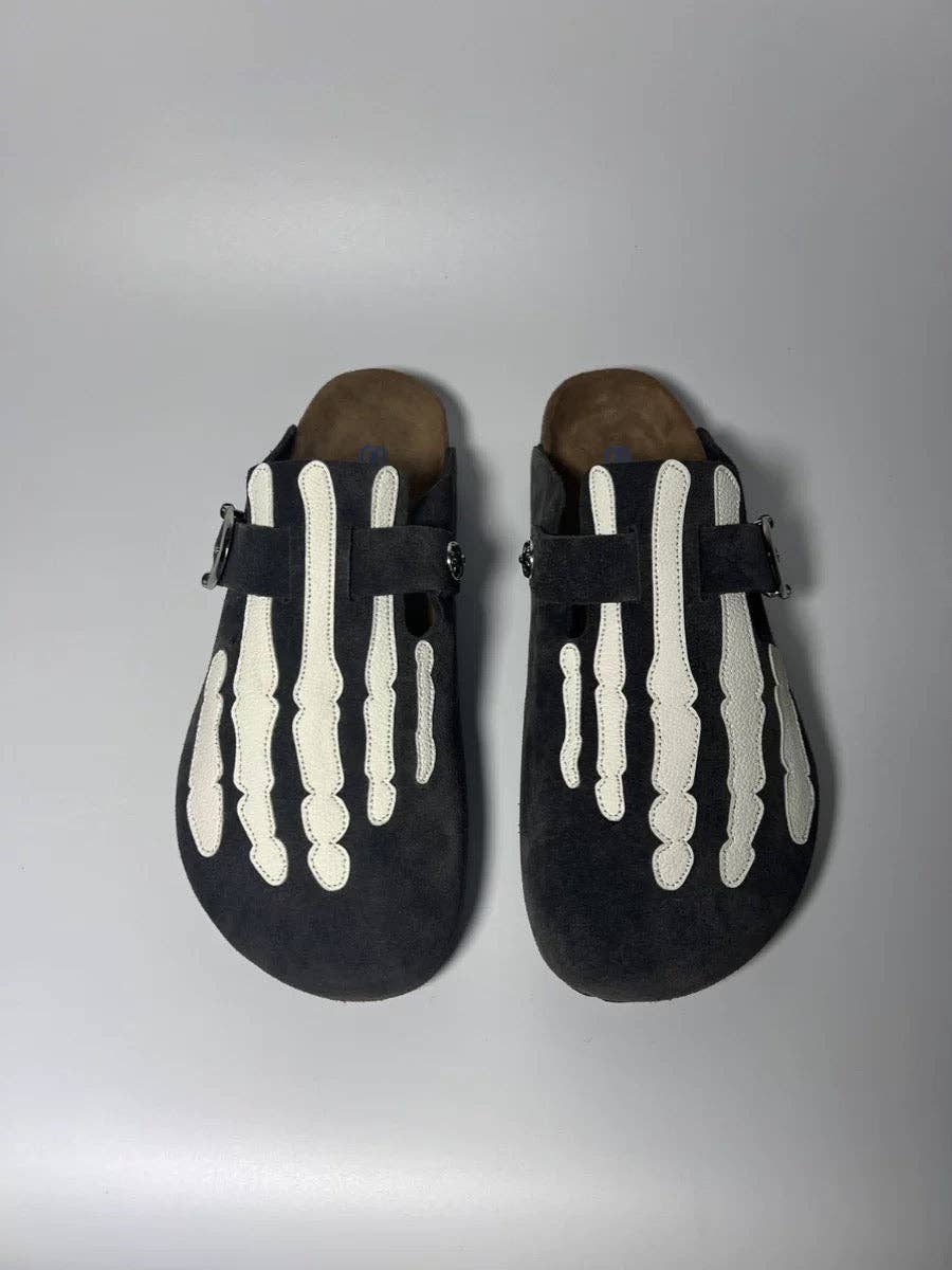 Archive Chrome Suede Mules