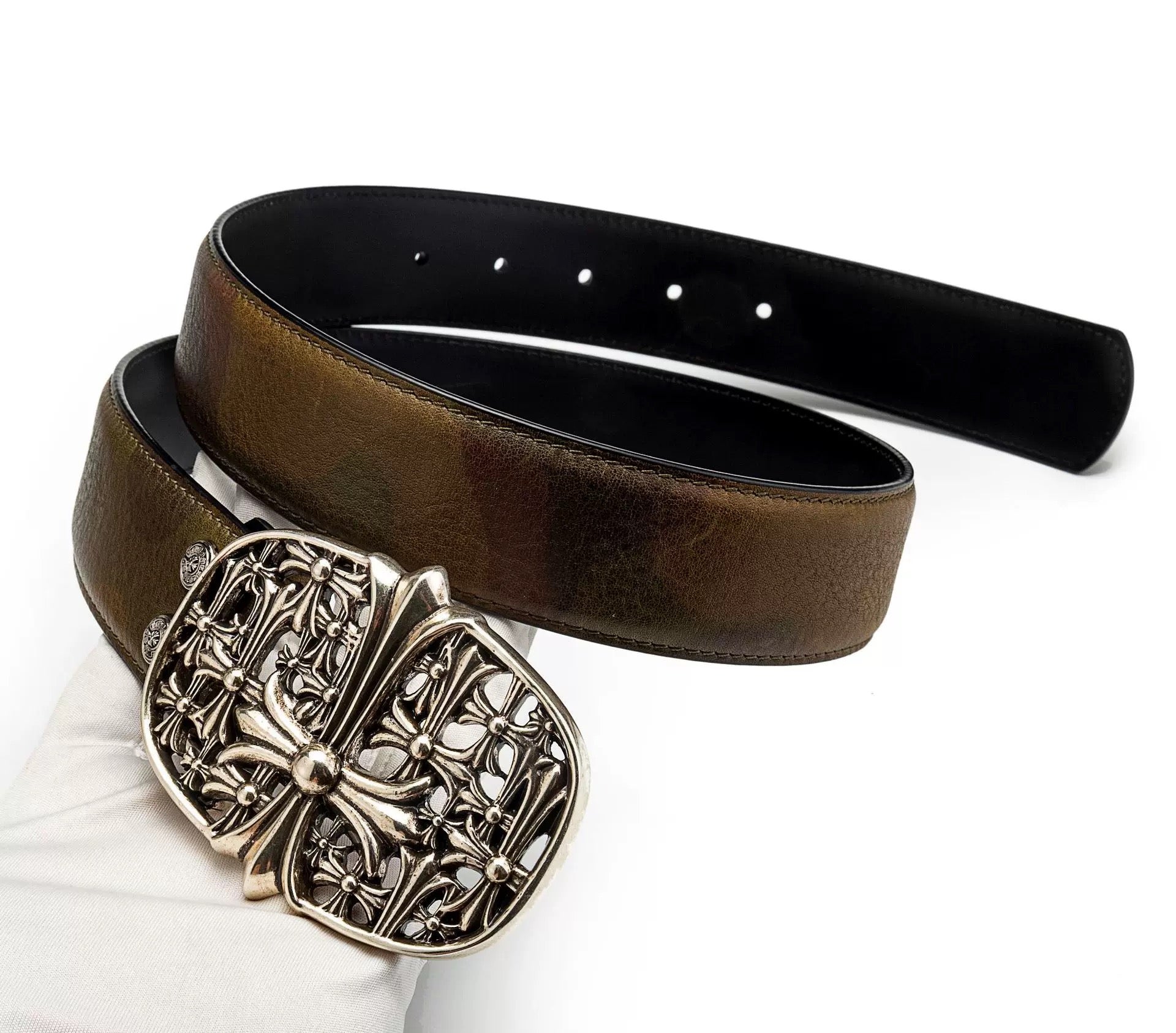 Chrome hearts cemetery belt