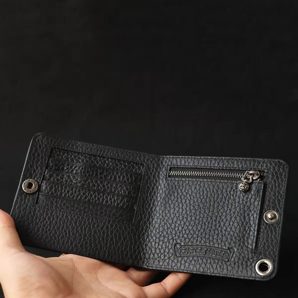 Chrome hearts multi colour cross wallet bag