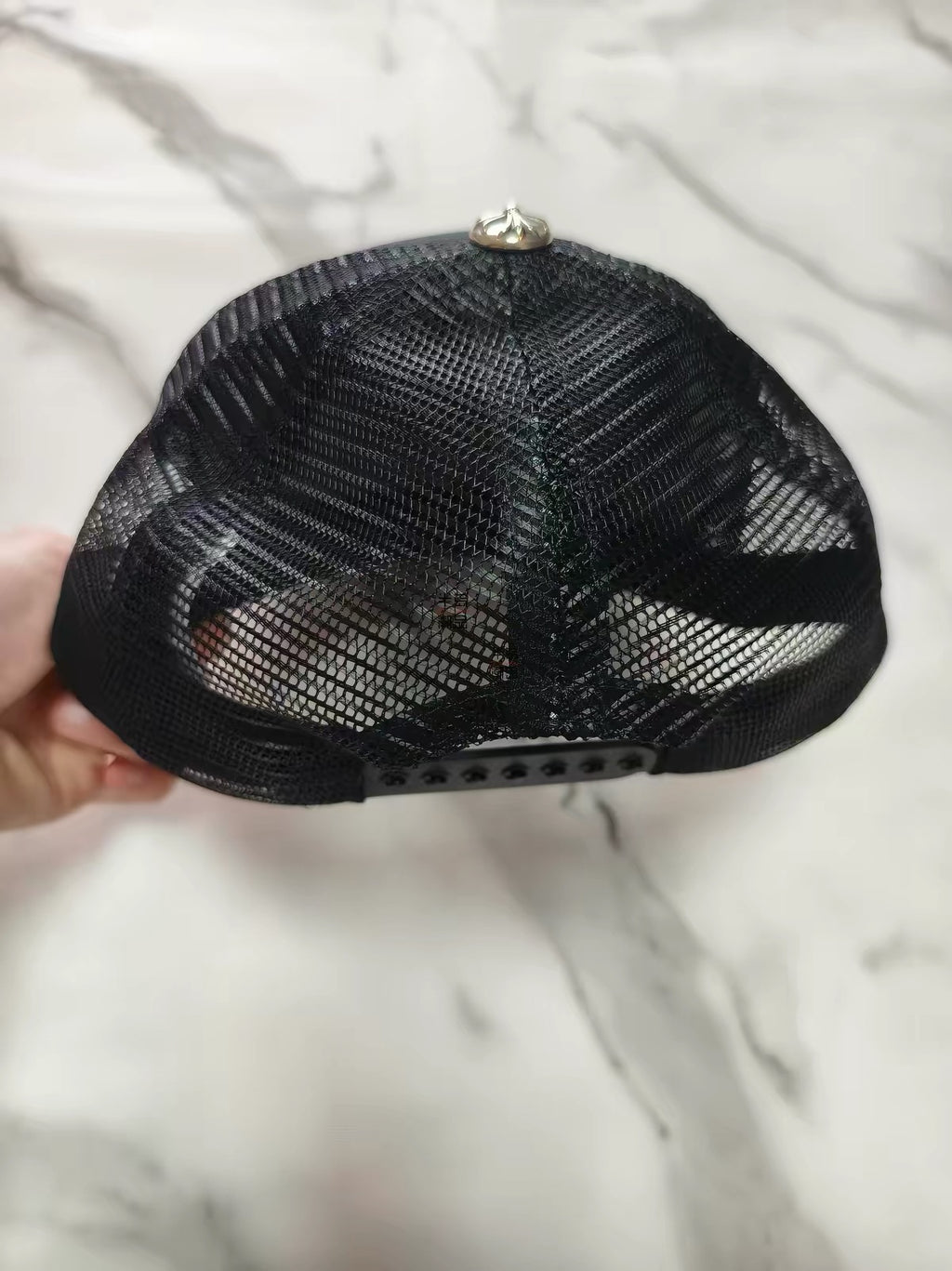 Chrome hearts cross black hats