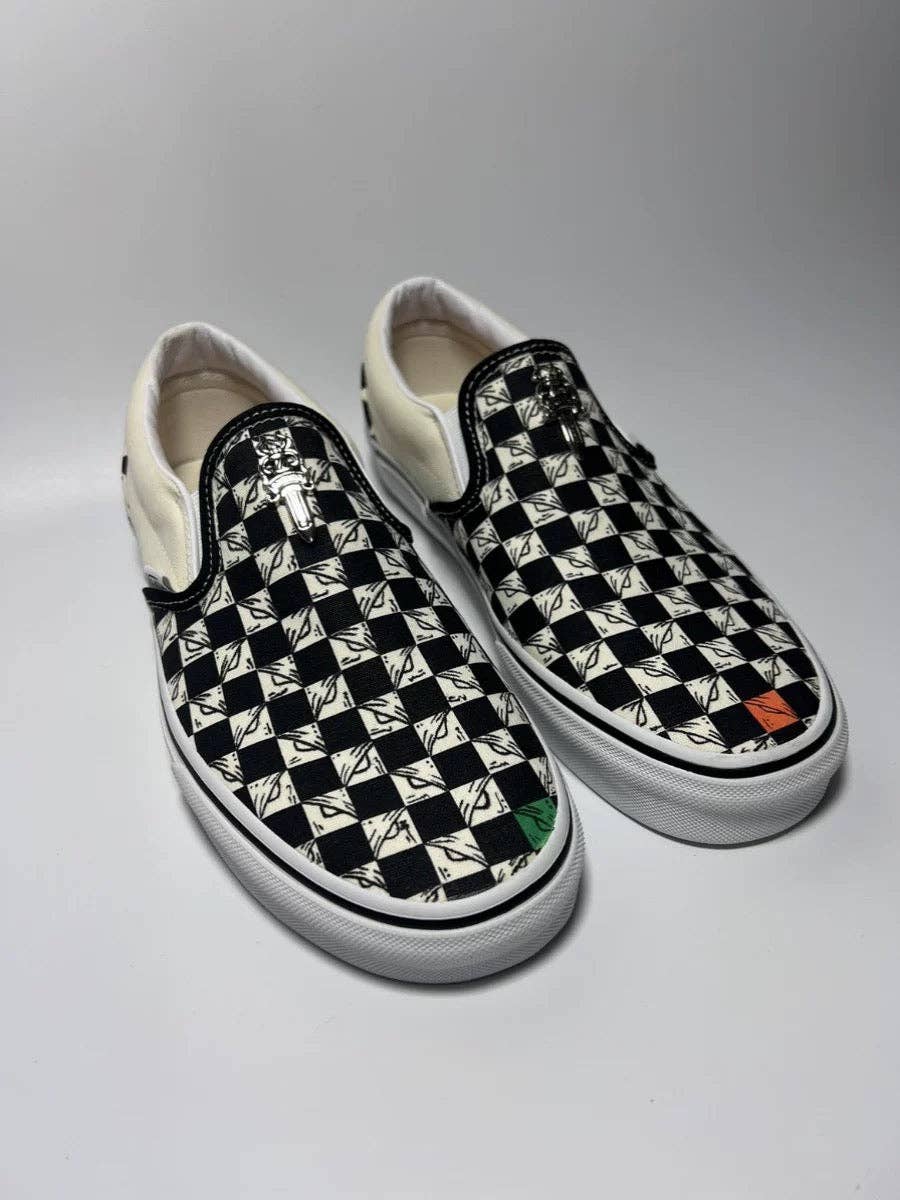 Archive Chrome Checkerboard Sneakers