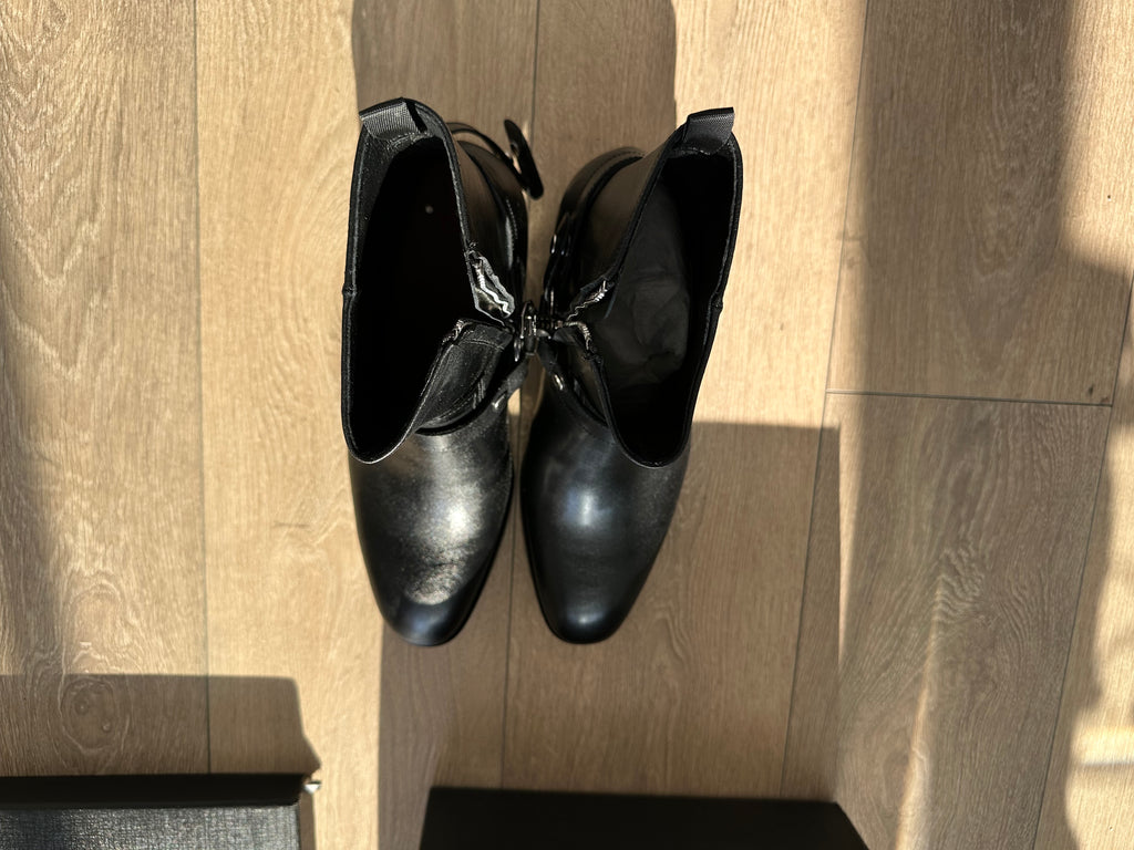 Saint Laurent Wyatt Harness Boots