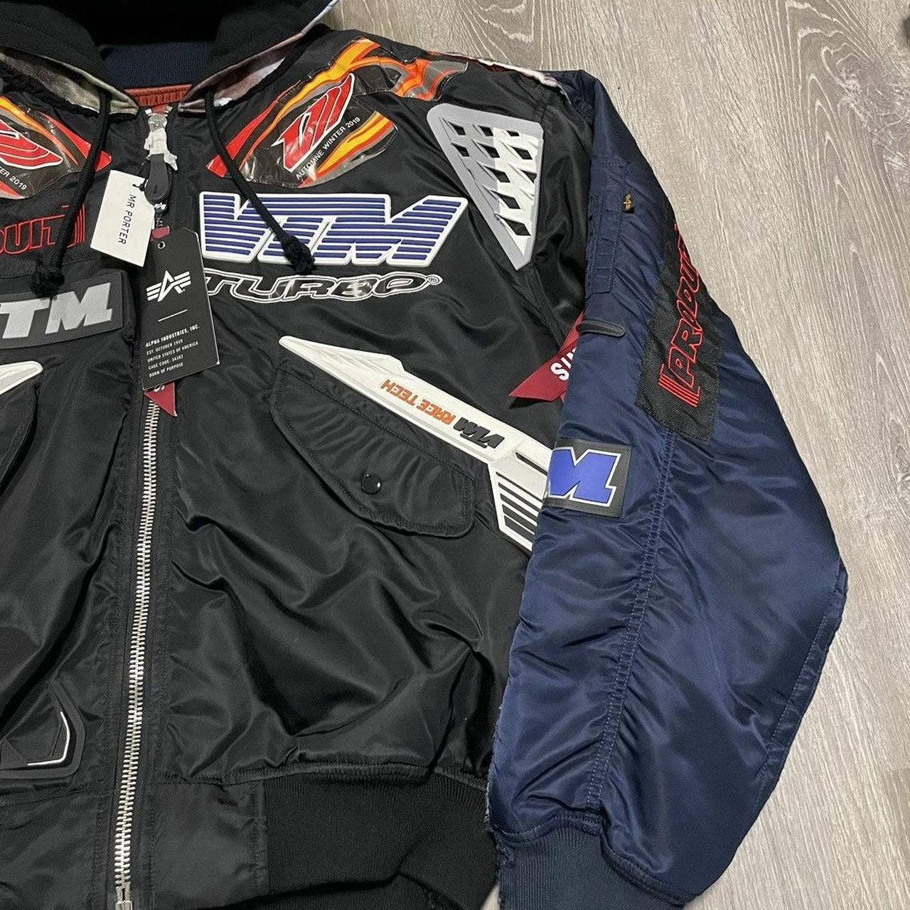 VTM turbo MV Agusta Racing bomber jacket