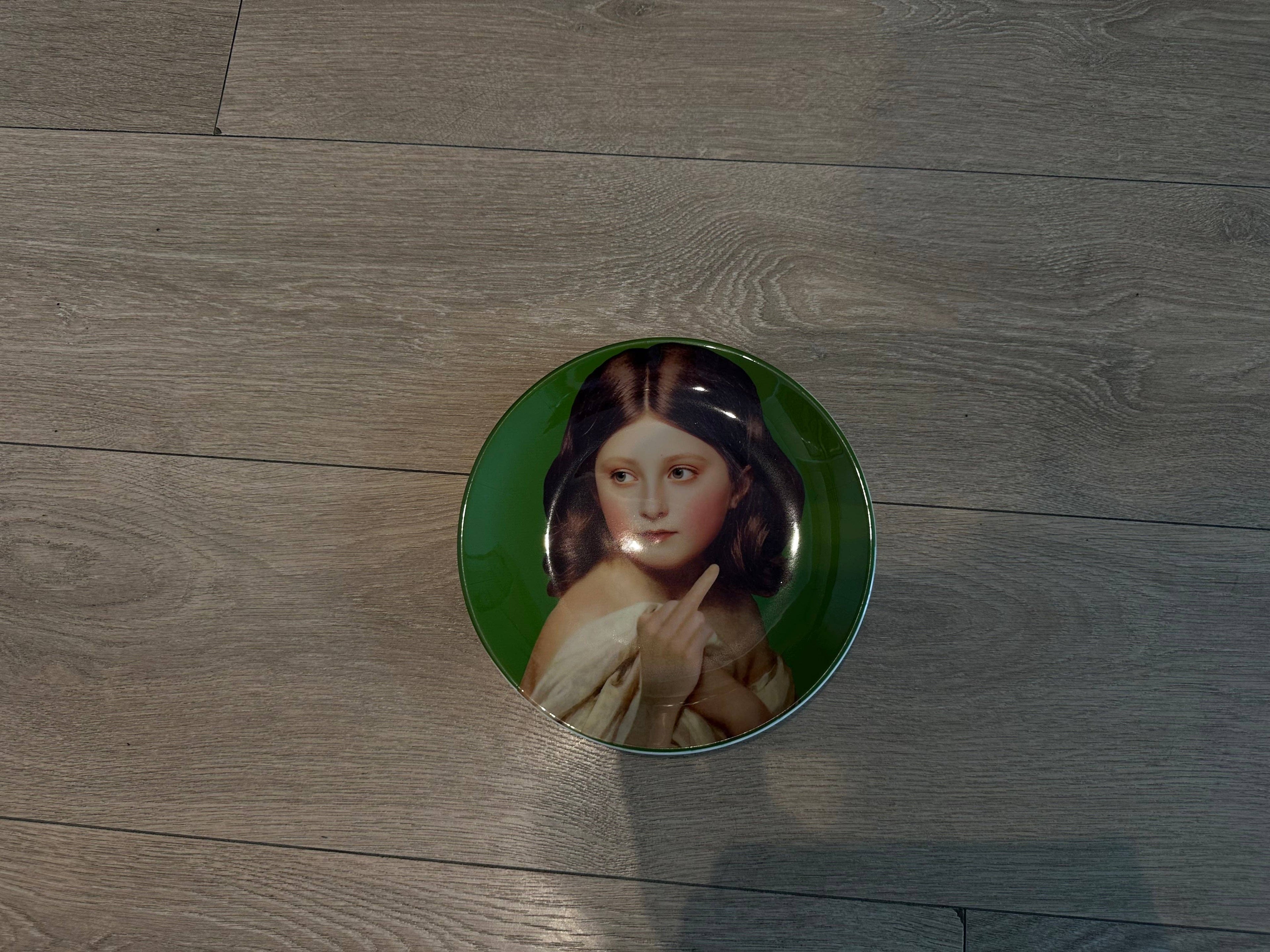 Decorative Plate Portrait Wall Art