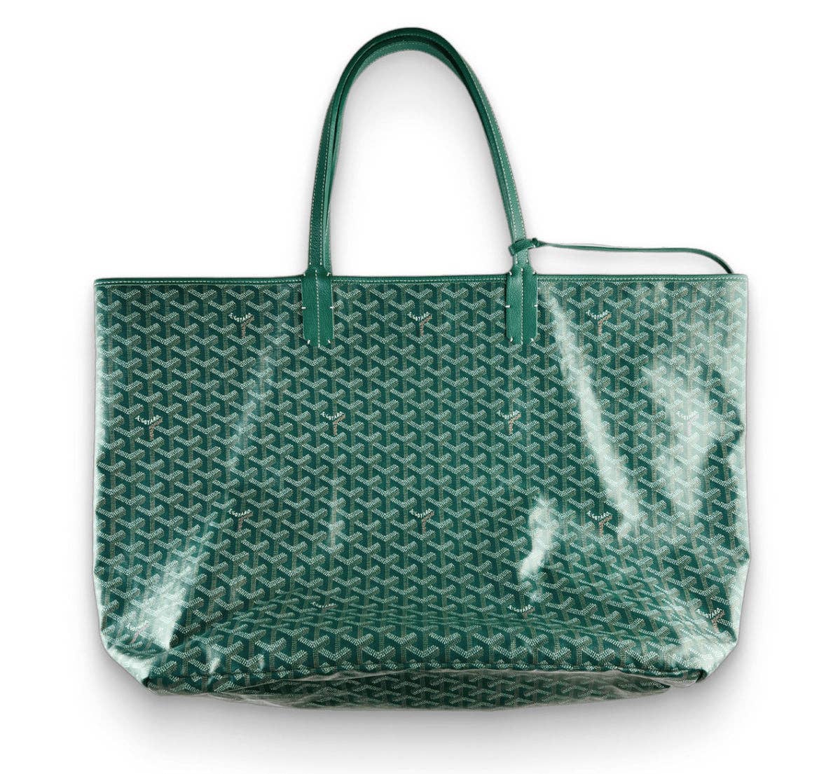 Green goyard bag