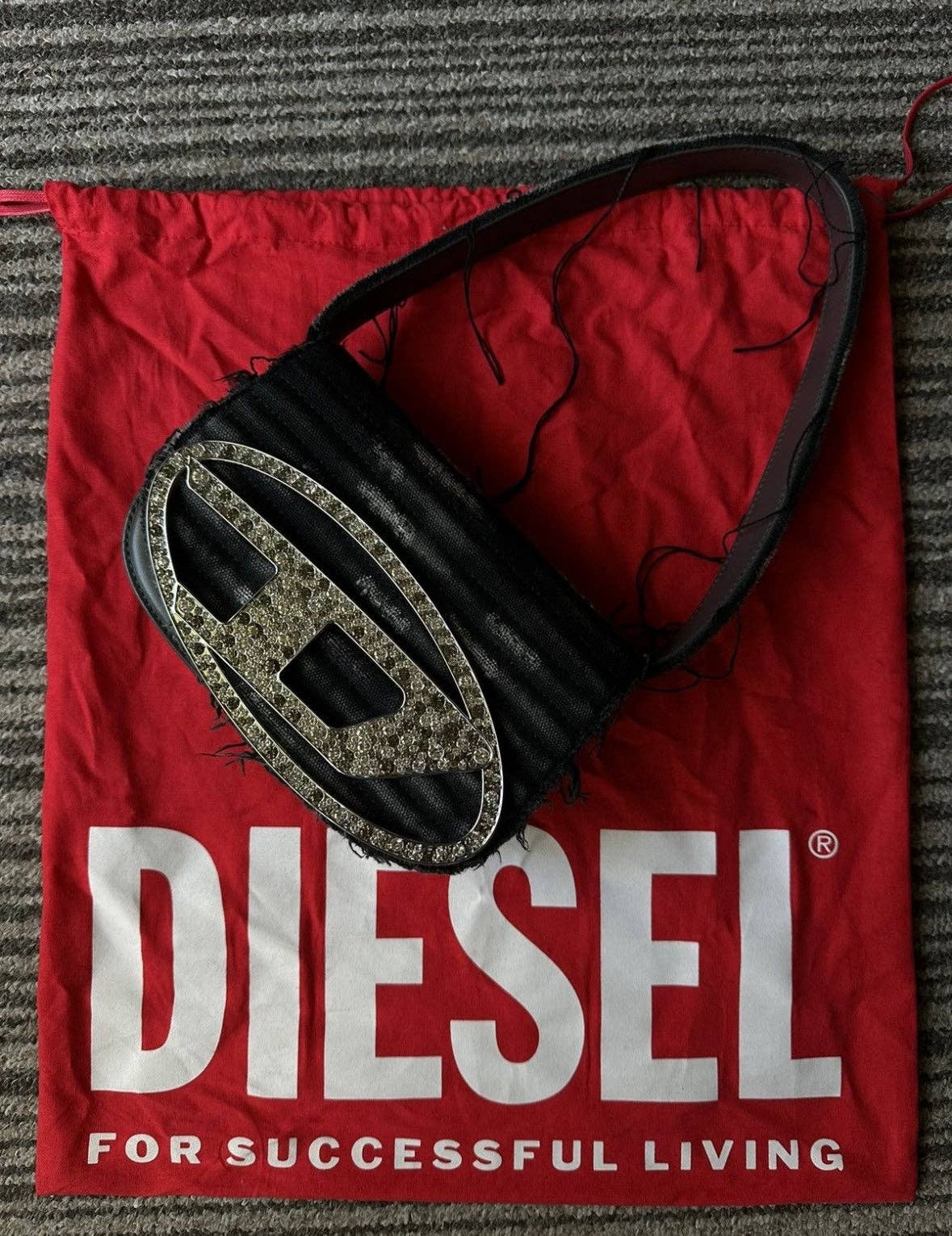 DIESEL Black 1DR Bag