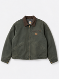Green olive carhart workwear jacket