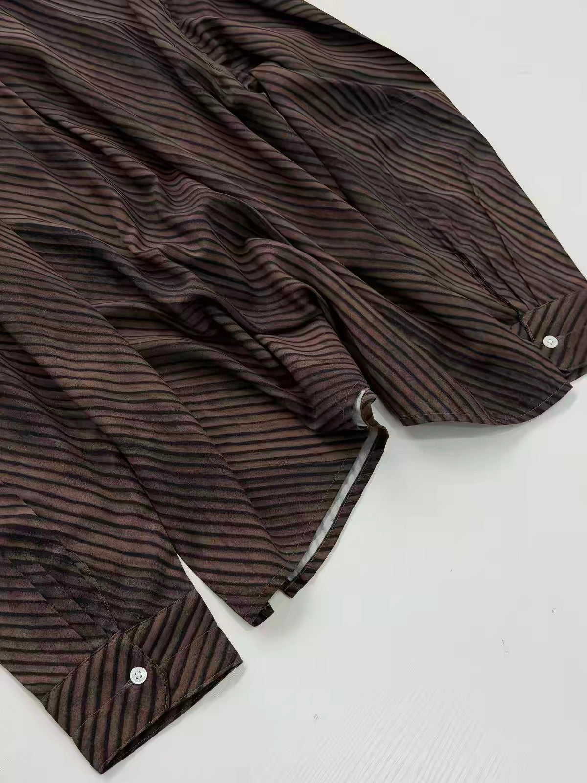 Lamaier stripe shirt