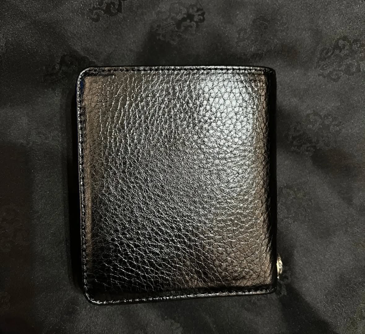 Chrome hearts rolling stone lip wallet bag