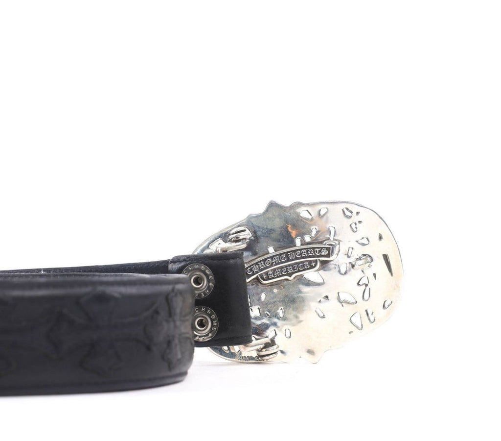Chrome hearts cemetery cross belt - Private property 