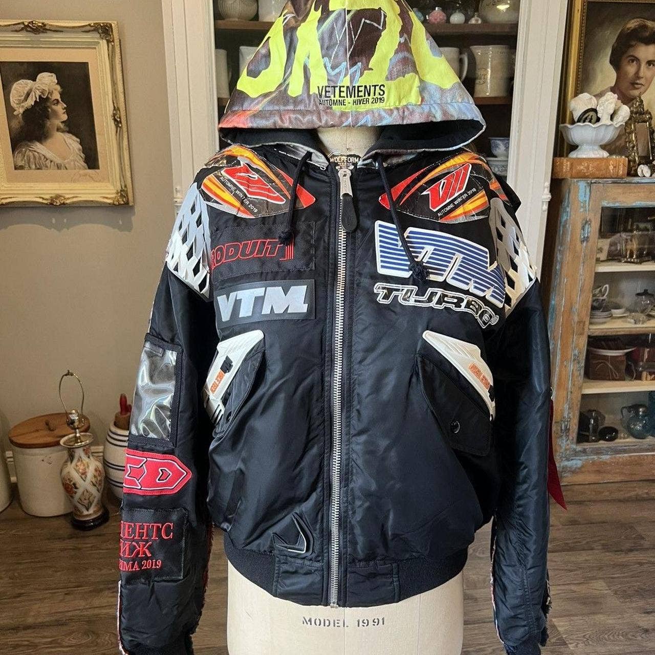 VTM turbo MV Agusta Racing bomber jacket