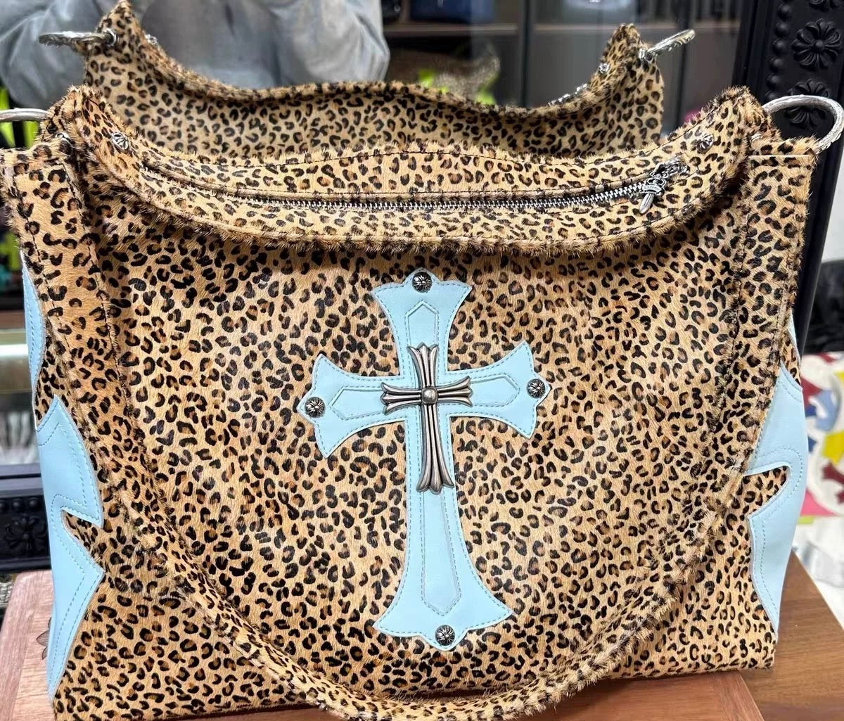 Chrome  Leopard bag - Private property 