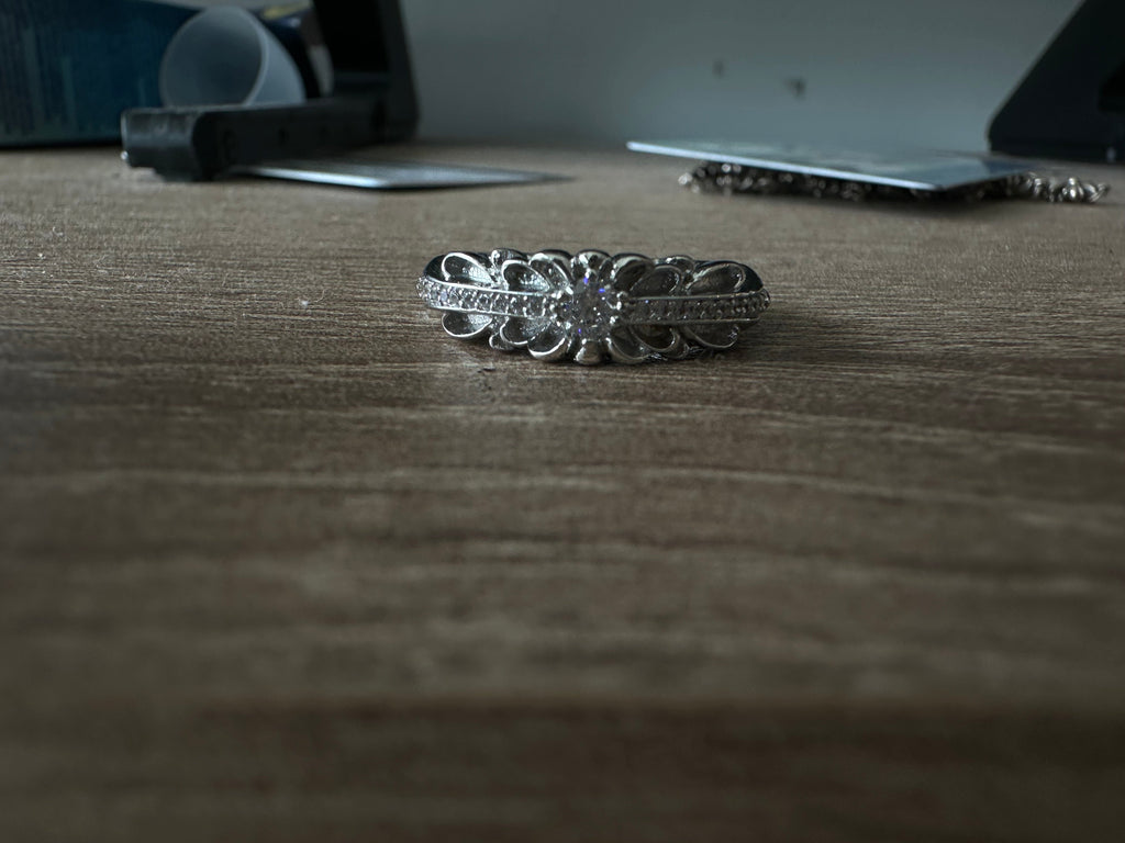 Chrome hearts rings with diamond gemstone - Private property 