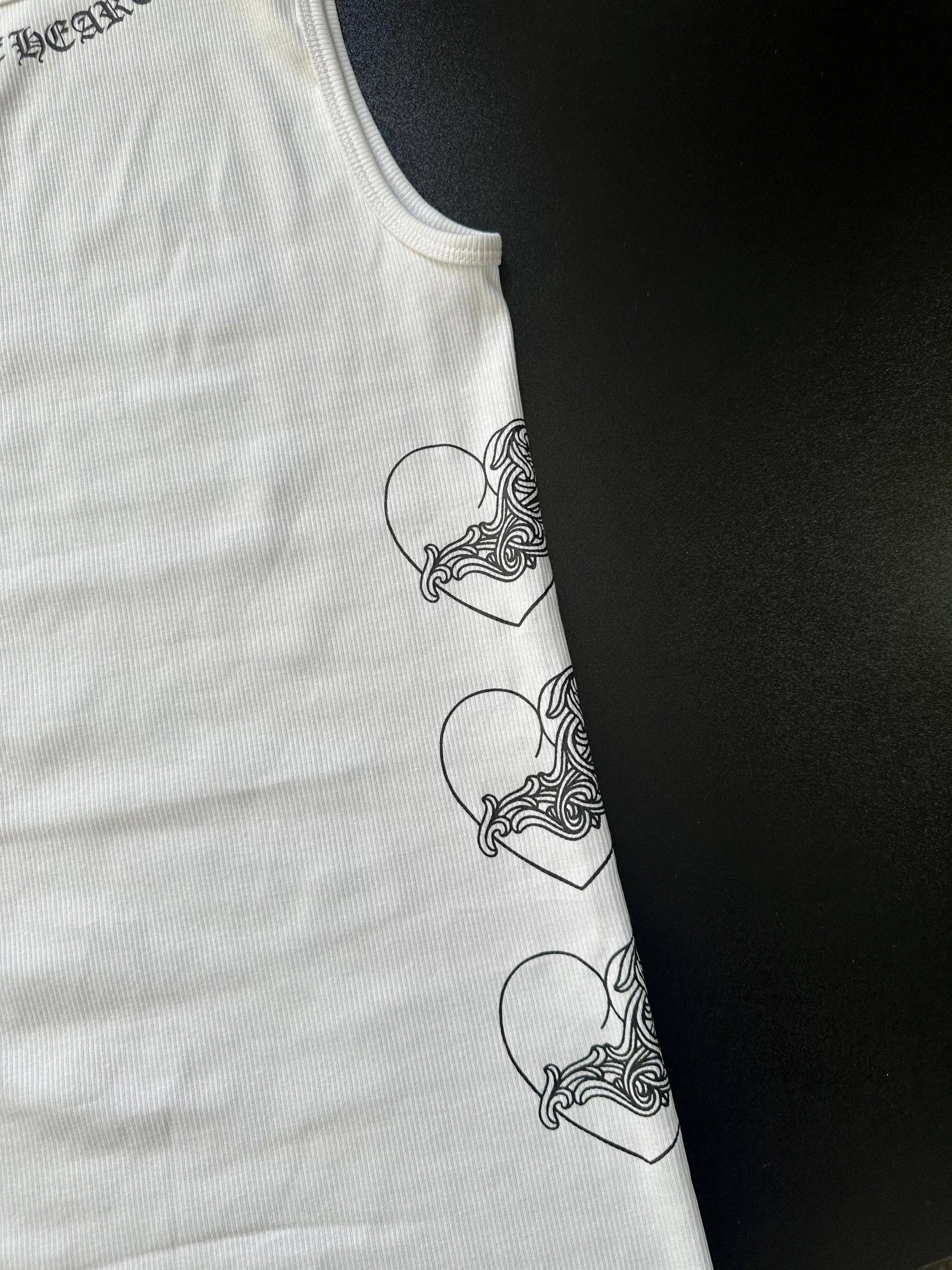 Archive Chrome "love you" tank vest