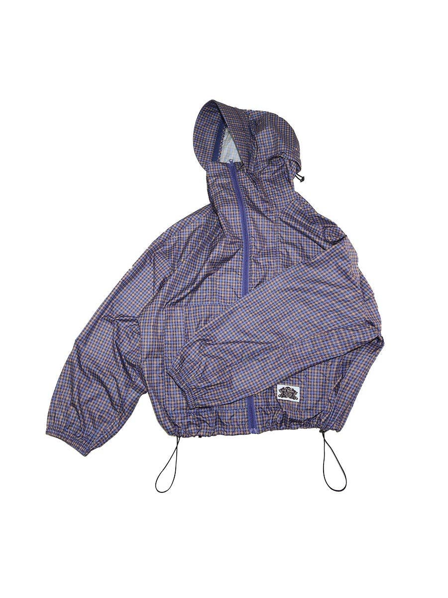 Checkered Windbreaker Jacket