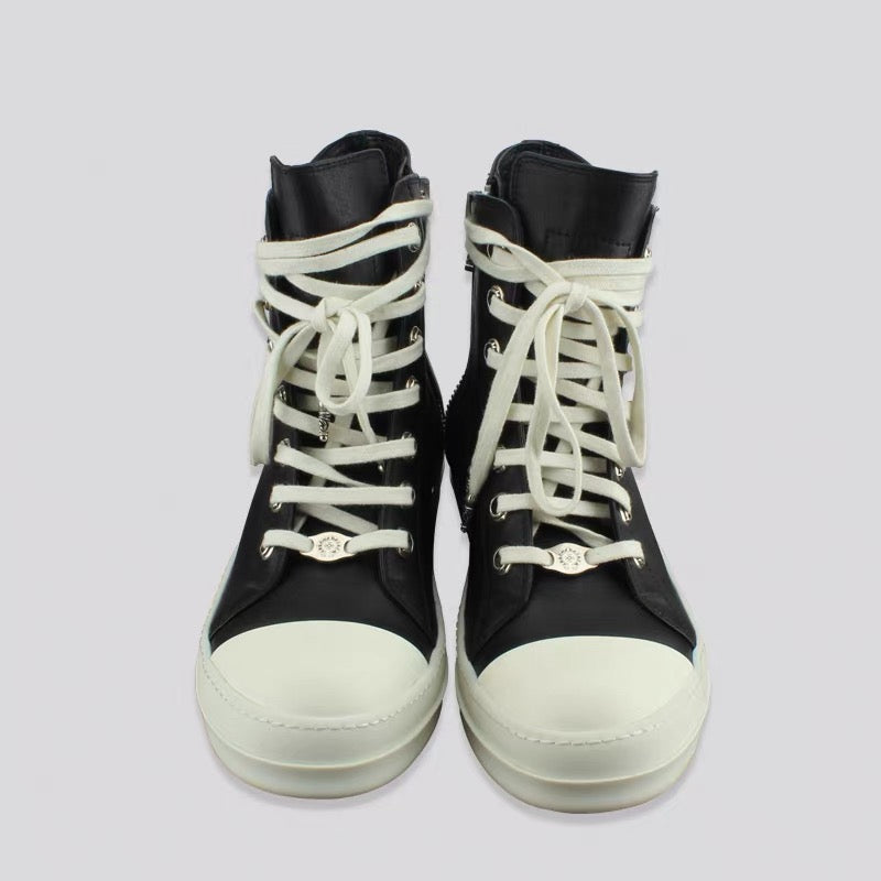 Black Leather chrome Rick ramones
