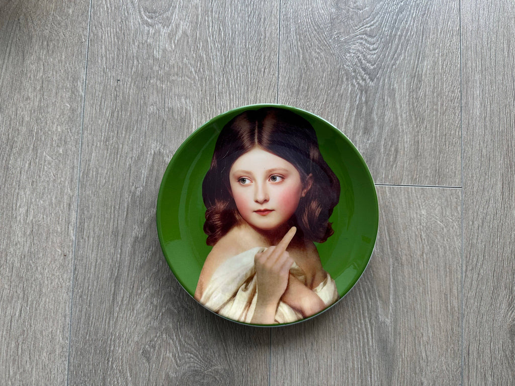 Decorative Plate Portrait Wall Art