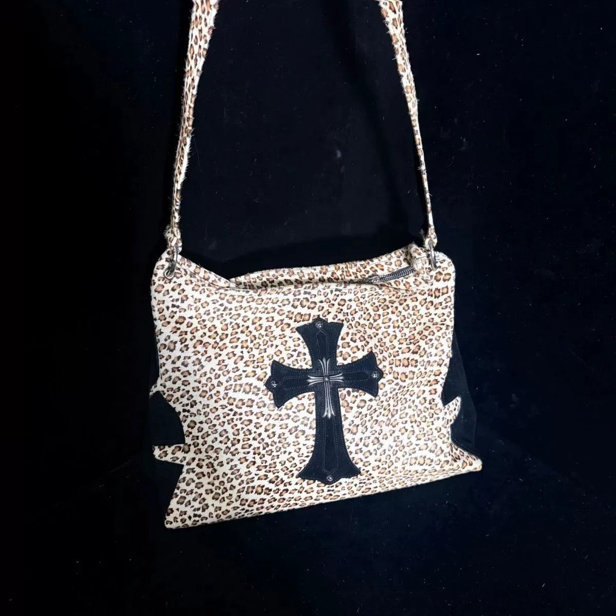 Archive black leopard Chrome  bag