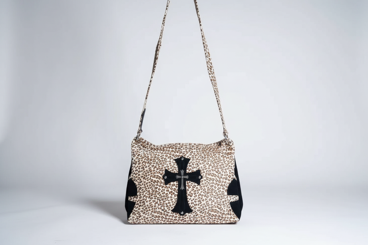 Archive black leopard Chrome  bag