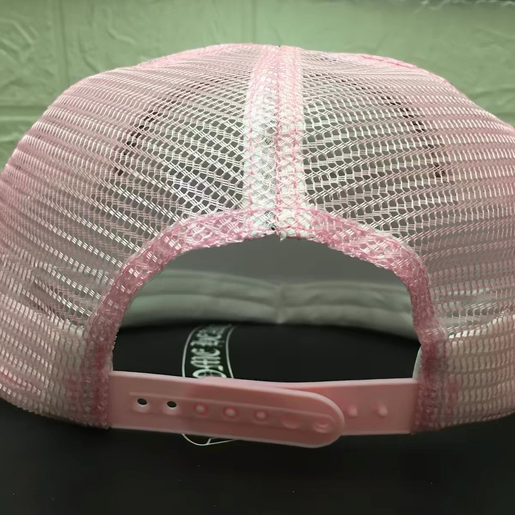 Chrome hearts cross pink hats