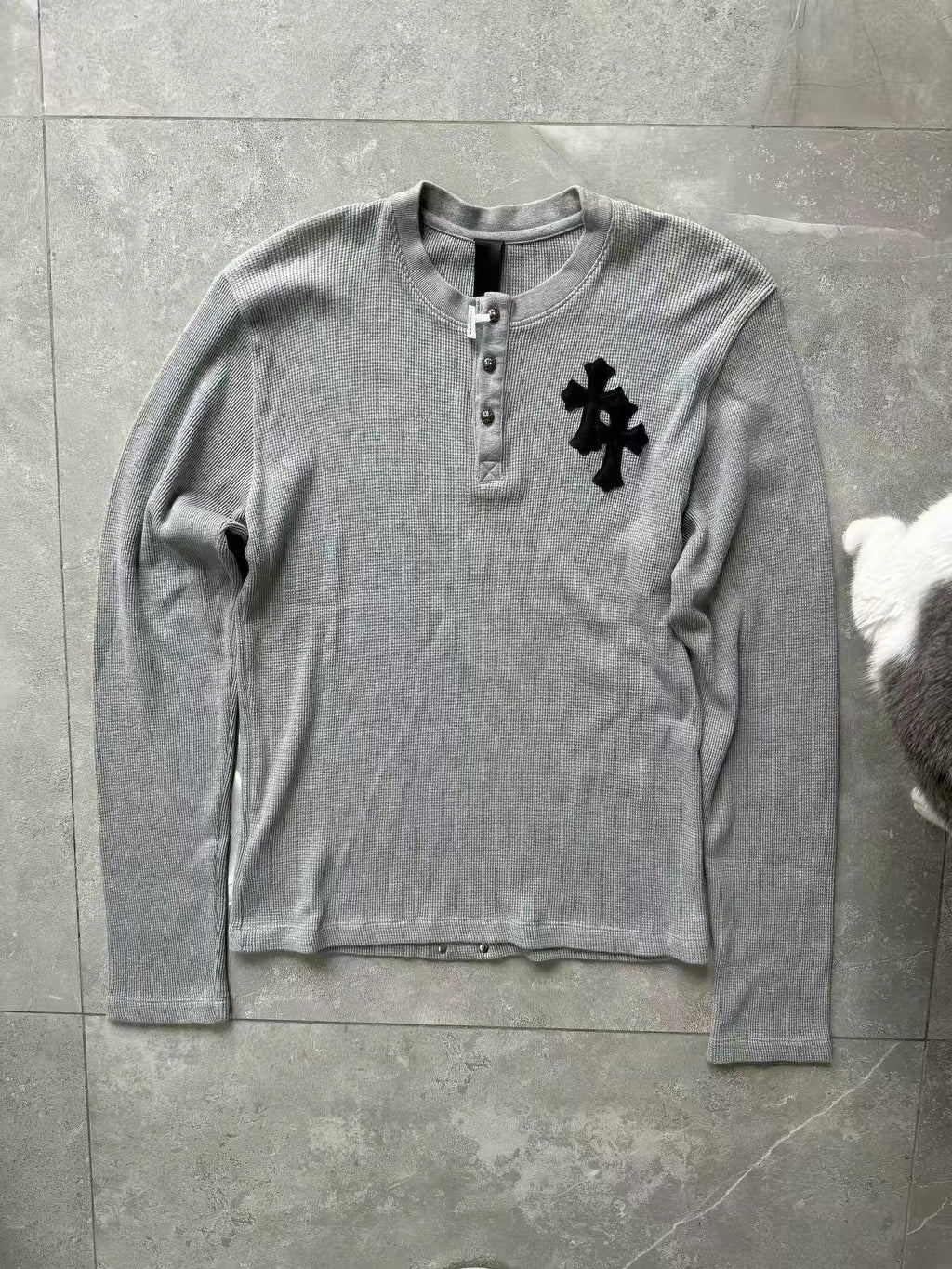 Chrome hearts grey sweater