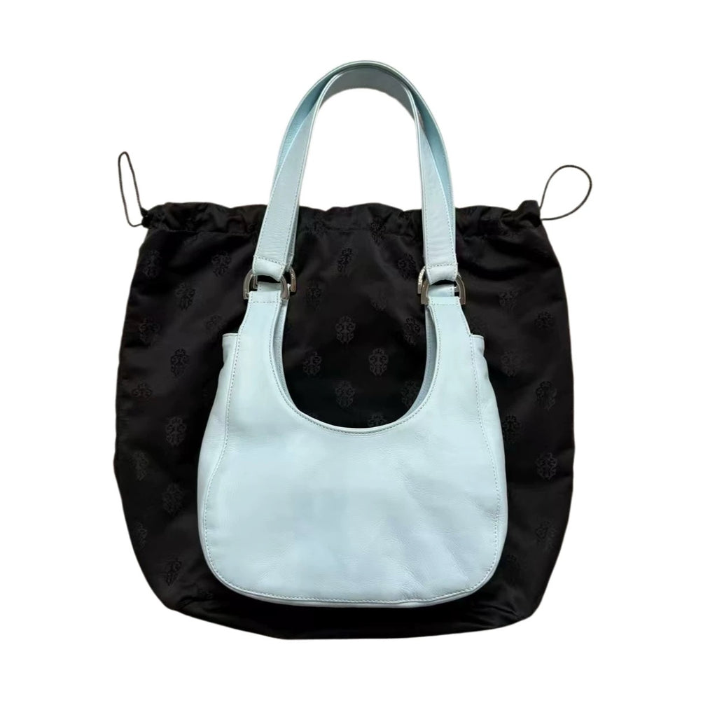 Archive blue chrome bag