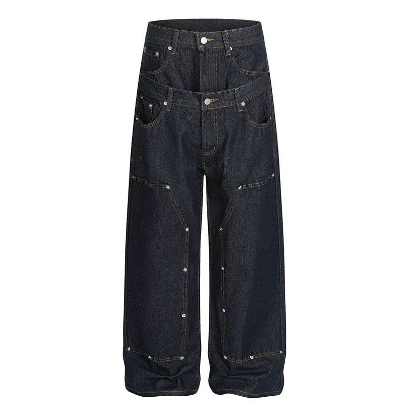 Archival Wide-Leg Carpenter Denim