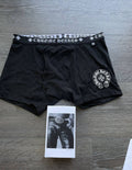 Chrome hearts black underwear briefs