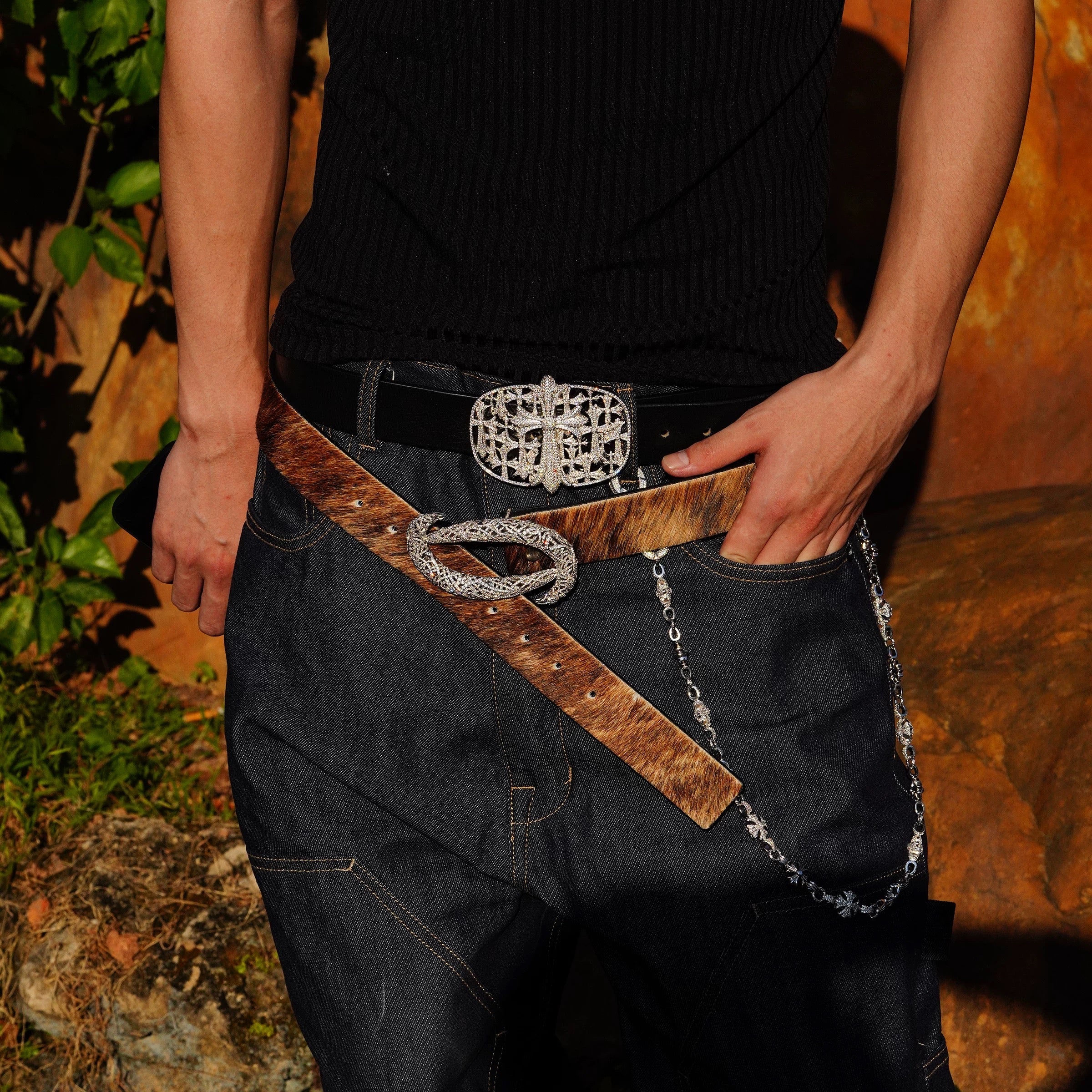Chrome roller Belt - Private property 