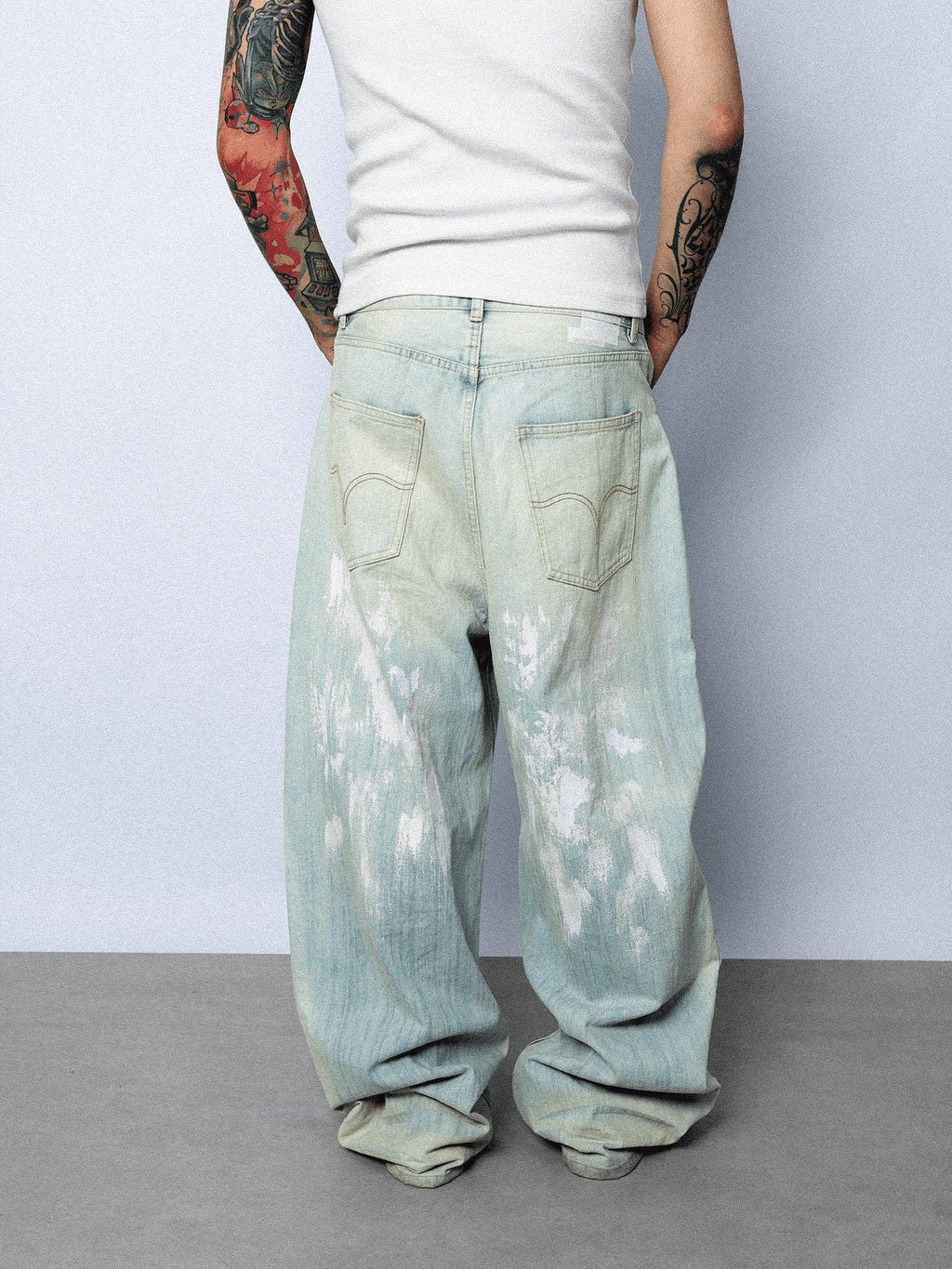 Archival Wide-Leg Carpenter Denim
