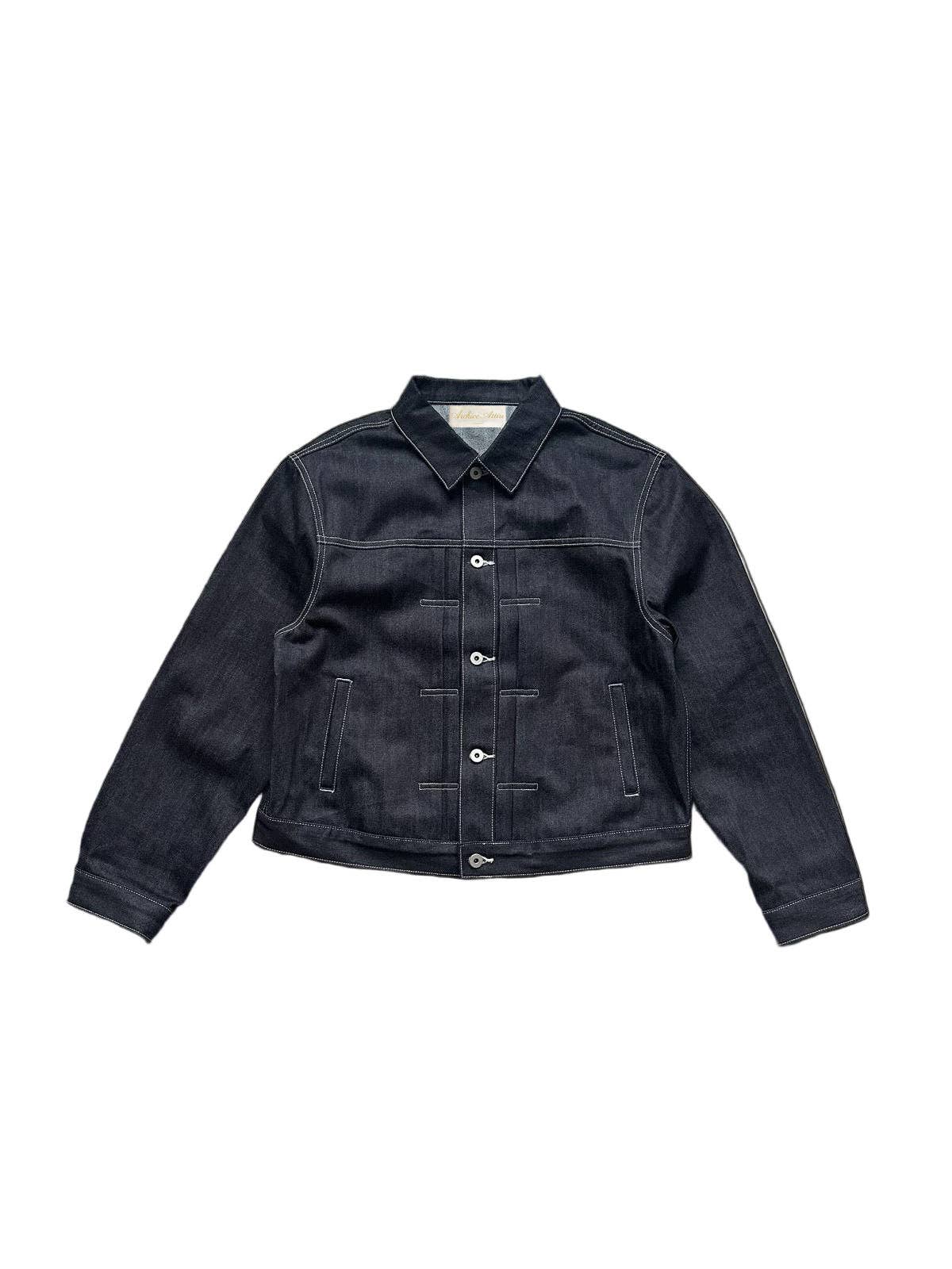 Raw Denim Workwear Jacket