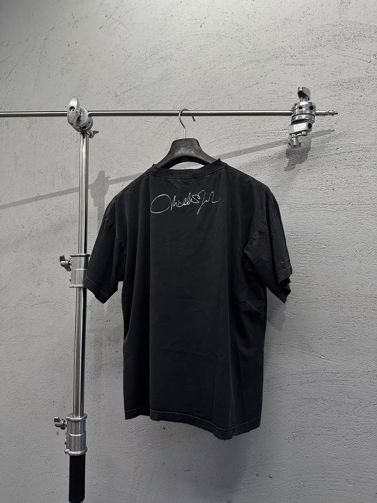 Black  Isabelle Huppert Portrait Tee – Grunge Cut Style