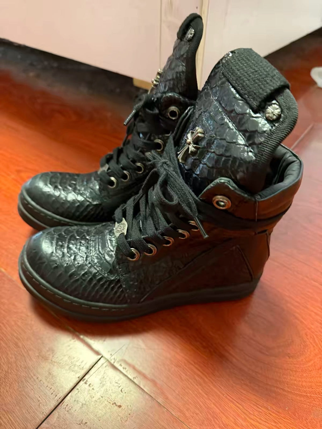 Chrome Apex Python Boots - Private property 