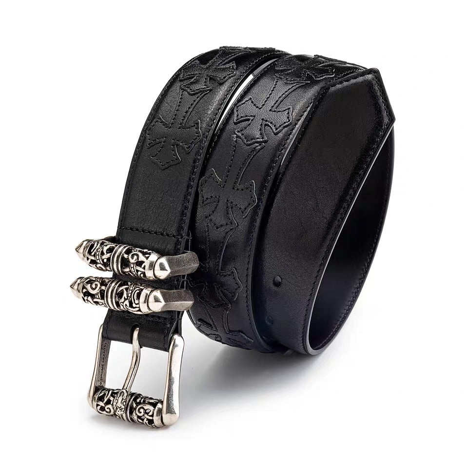 Chrome hearts double roller belt