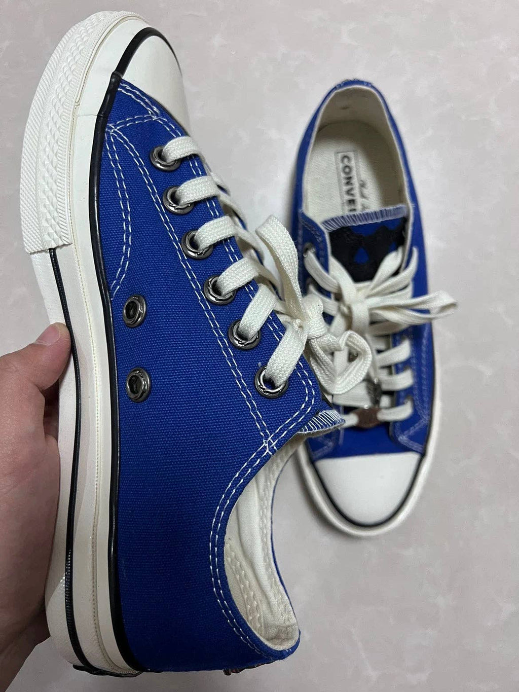 Archive Chrome blue High-Top Sneakers