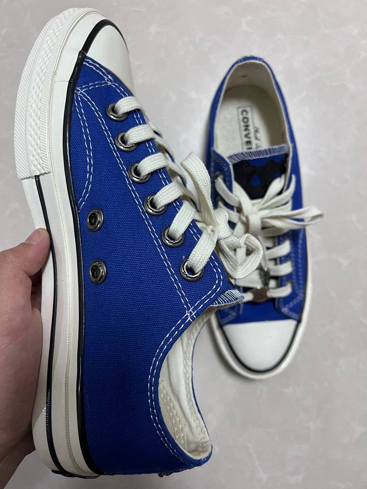Archive Chrome blue High-Top Sneakers