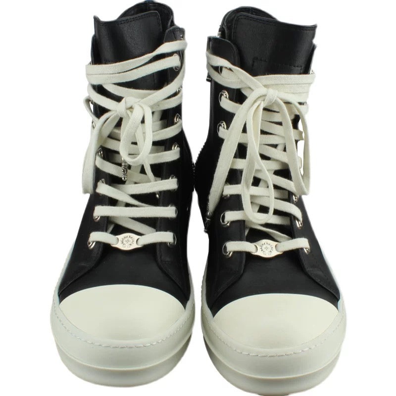 Black Leather chrome Rick ramones