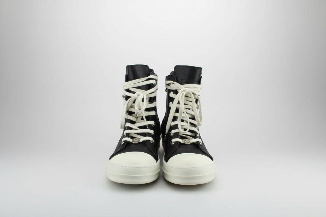 Black Leather chrome Rick ramones
