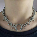 Archive  Hoop Chain with Pearls