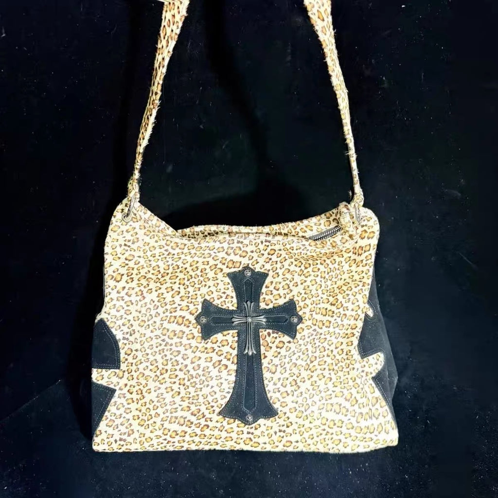 Archive black leopard Chrome  bag